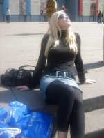 sonnenanbeterin